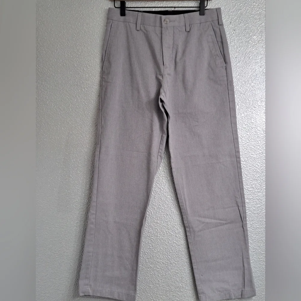 Croft & Barrow Men's Grey Pants    Size 30x30